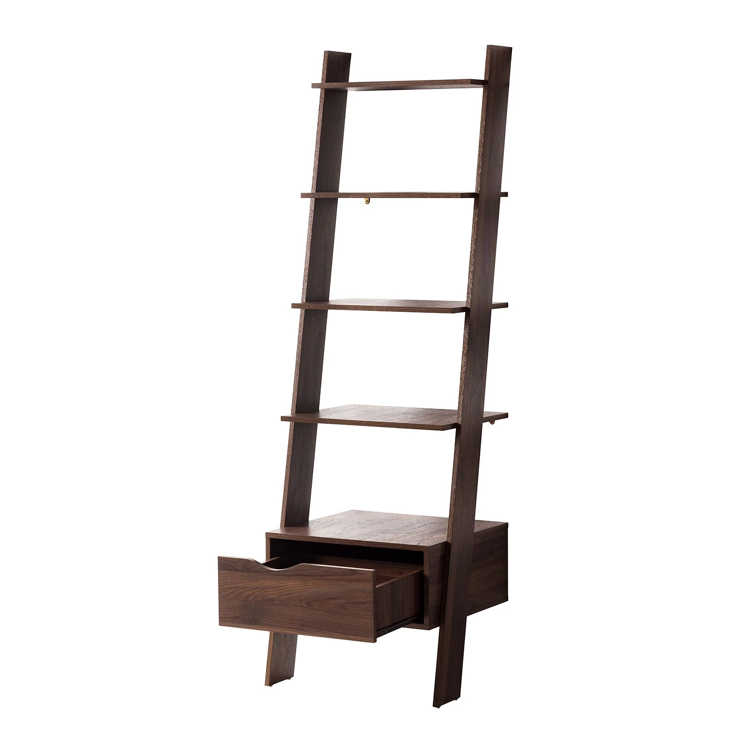 Mørteens Regal Gjora - Gummibaum teilmassiv - Walnuss 7 Mørteens Regal Gjora - Gummibaum teilmassiv - Walnuss – Bild 7