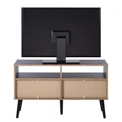 Mørteens TV-Lowboard Gjora II - Gummibaum teilmassiv - Walnuss -Wohnzimmermöbel boutique en ligne 1000123453 190131 15241000012 GALLERYIMAGES P000000001000123453