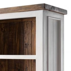 Maison Belfort Bücherregal Balignton I - Kiefer massiv - Weiß / Kiefer -Wohnzimmermöbel boutique en ligne 1000123499 211116 12463100095 DETAILS P000000001000123499