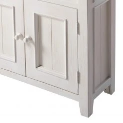 Maison Belfort Bücherregal Balignton I - Kiefer massiv - Weiß / Kiefer -Wohnzimmermöbel boutique en ligne 1000123499 211116 124653000107 DETAILS P000000001000123499