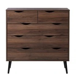 Mørteens Kommode Gjora II - Gummibaum teilmassiv - Walnuss -Wohnzimmermöbel boutique en ligne 1000123696 190131 07360200012 GALLERYIMAGES P000000001000123696