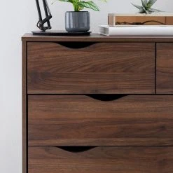 Mørteens Kommode Gjora II - Gummibaum teilmassiv - Walnuss -Wohnzimmermöbel boutique en ligne 1000123696 190405 15413800016 GALLERYIMAGES P000000001000123696