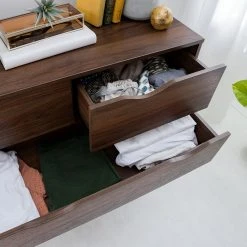 Mørteens Kommode Gjora II - Gummibaum teilmassiv - Walnuss -Wohnzimmermöbel boutique en ligne 1000123696 190405 15413800019 GALLERYIMAGES P000000001000123696