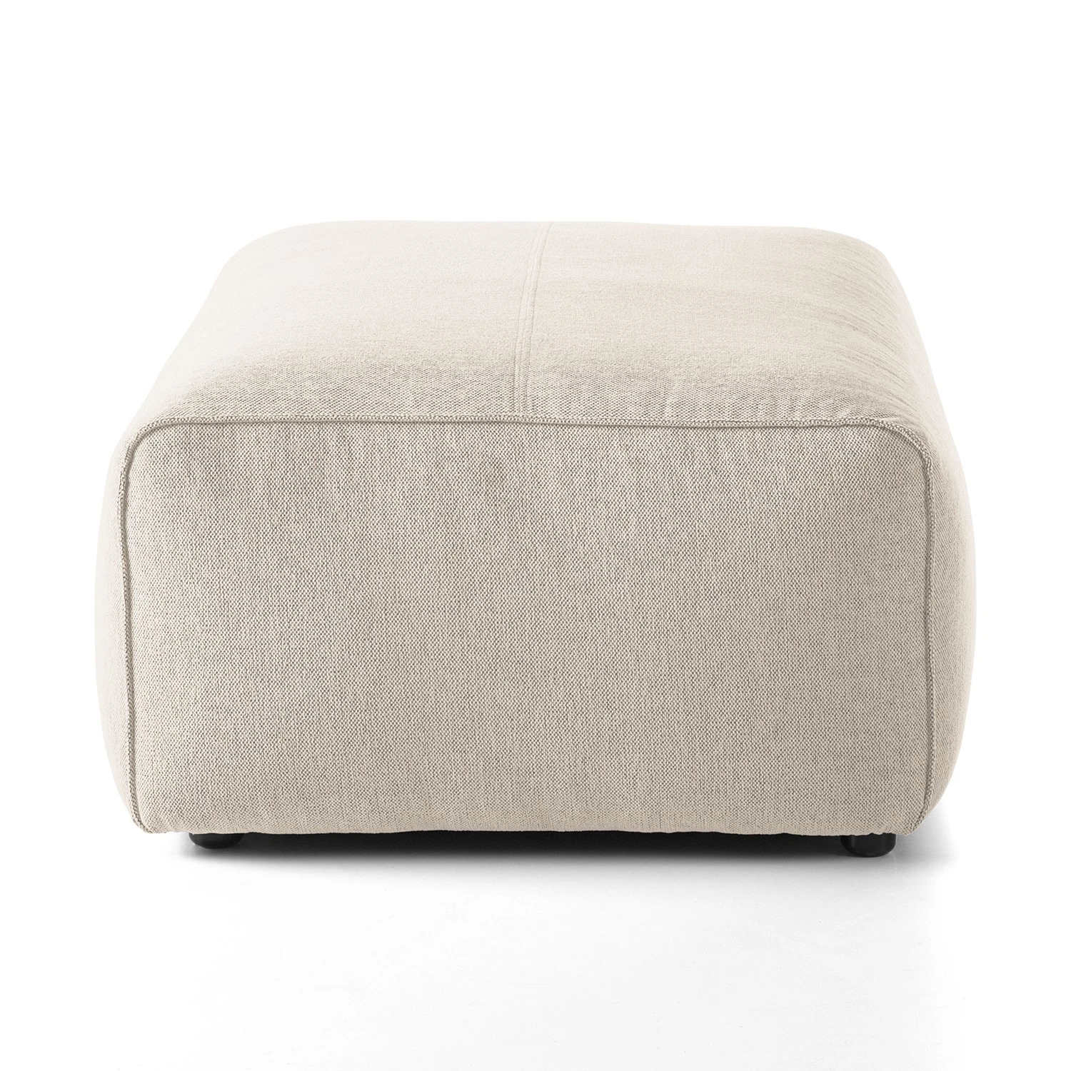 Studio Copenhagen Polsterhocker HUDSON - Webstoff Saia: Beige 5 Studio Copenhagen Polsterhocker HUDSON - Webstoff Saia: Beige – Bild 5