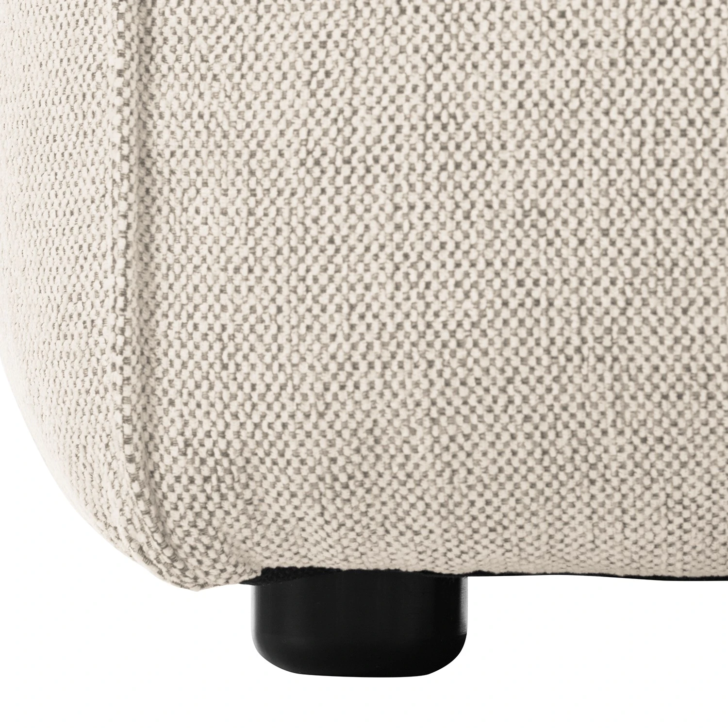 Studio Copenhagen Polsterhocker HUDSON - Webstoff Saia: Beige 12 Studio Copenhagen Polsterhocker HUDSON - Webstoff Saia: Beige – Bild 12