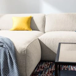 Studio Copenhagen Ecksofa HUDSON 1,5-Sitzer mit Longchair - Webstoff Saia: Beige - Longchair davorstehend links 28 Studio Copenhagen Ecksofa HUDSON 1,5-Sitzer mit Longchair - Webstoff Saia: Beige - Longchair davorstehend links -Wohnzimmermöbel boutique en ligne 1000123836 190916 13150900022 DETAILS P000000001000123836 1