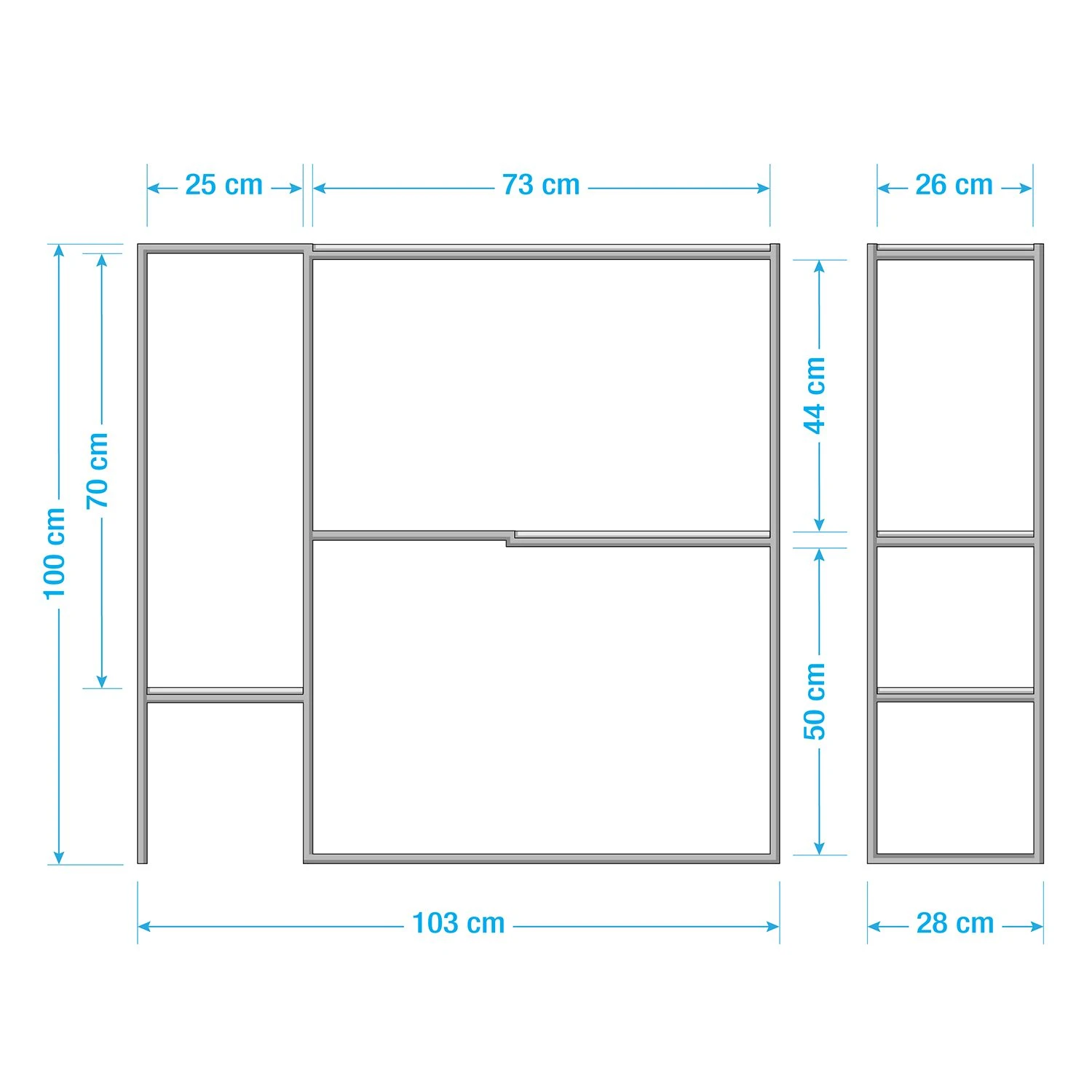 Red Living Regal Soltas - Akazie massiv / Metall - Akazie / Schwarz 5 Red Living Regal Soltas - Akazie massiv / Metall - Akazie / Schwarz – Bild 5