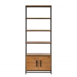 Ars manufacti Regal Woodson IV - Akazie massiv / Eisen - Akazie Hellbraun -Wohnzimmermöbel boutique en ligne 1000125843 191112 10032900117 DETAILS P000000001000125843