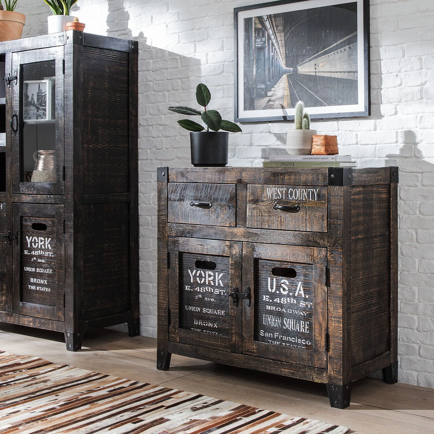 Ars manufacti Kommode Keyport I - Mango massiv 2 Ars manufacti Kommode Keyport I - Mango massiv – Bild 2