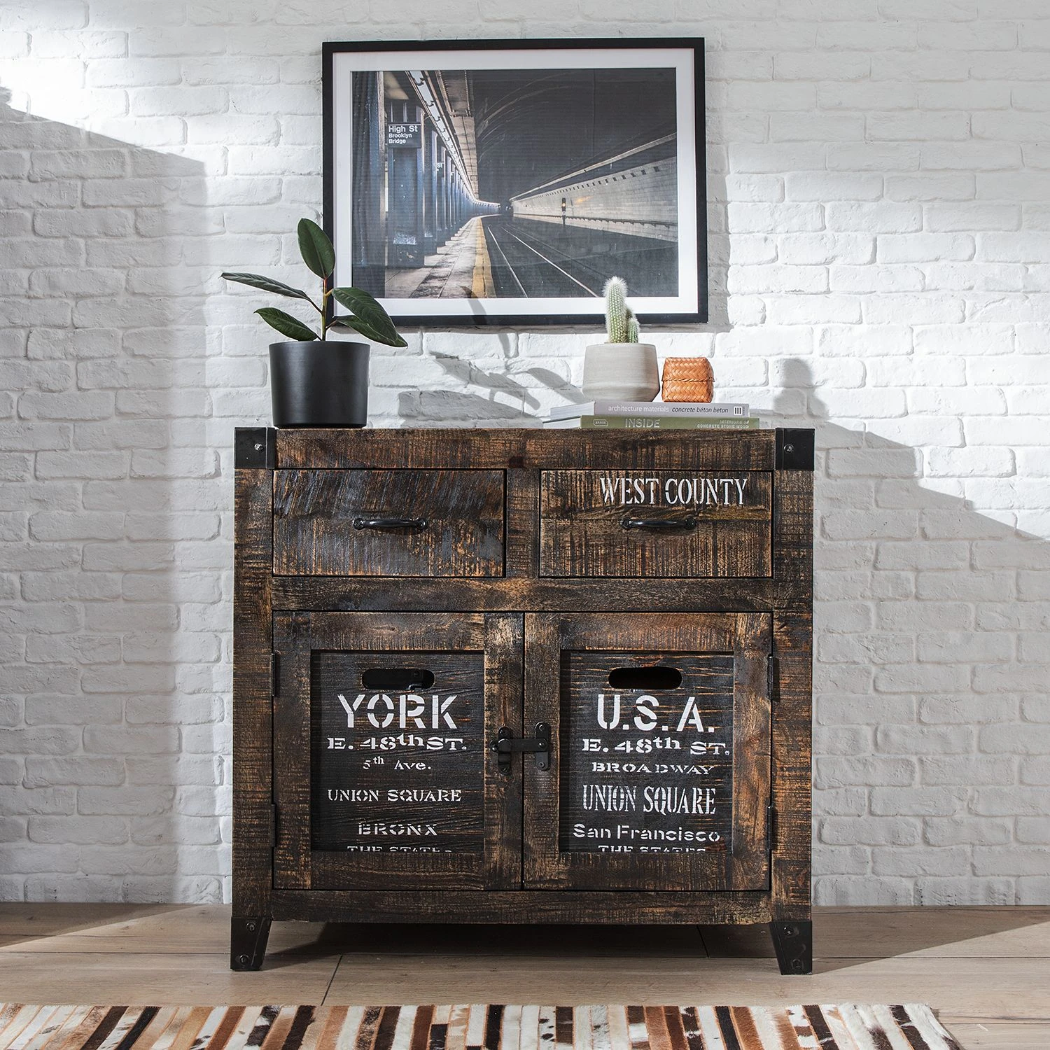 Ars manufacti Kommode Keyport I - Mango massiv 4 Ars manufacti Kommode Keyport I - Mango massiv – Bild 4