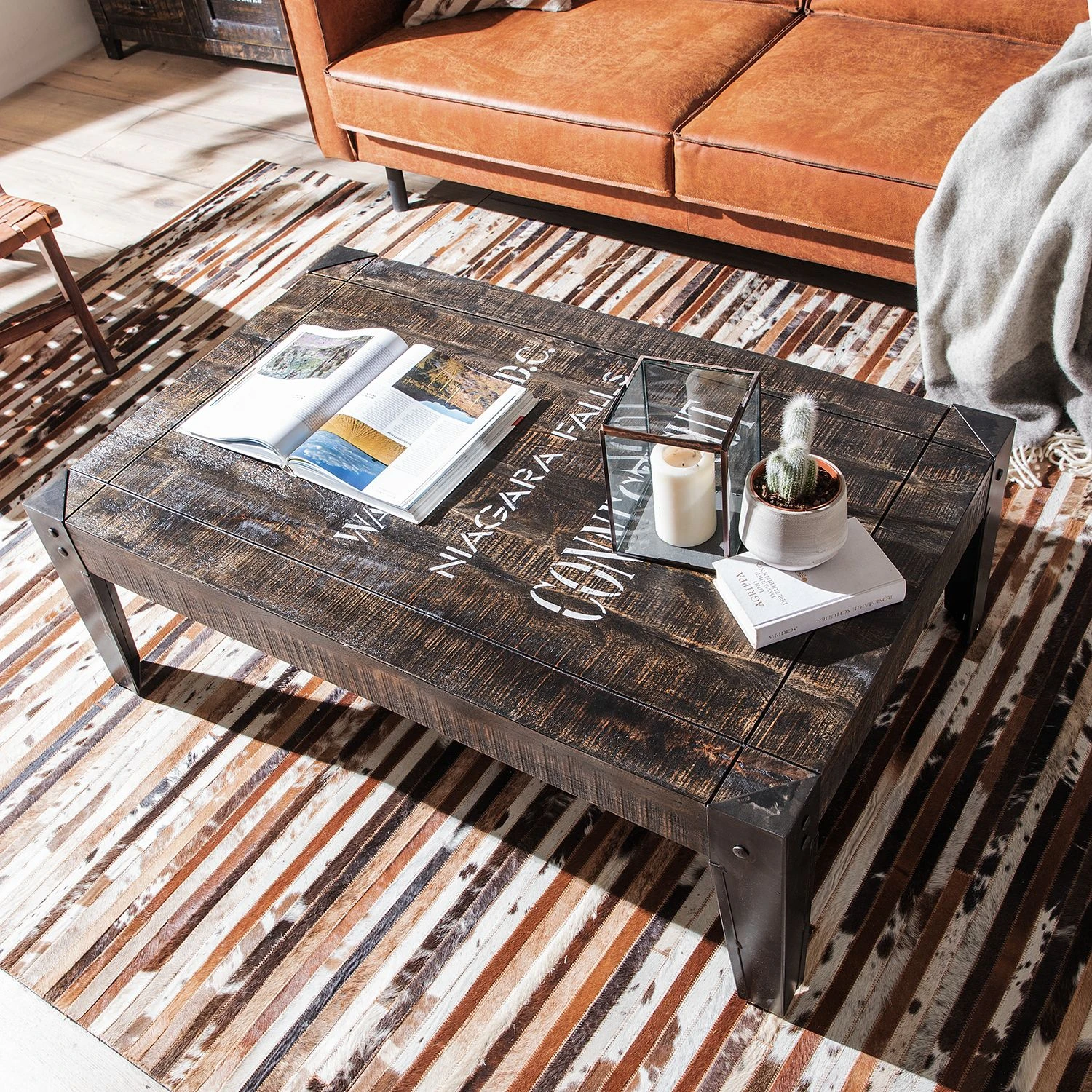 Ars manufacti Couchtisch Keyport - Mango massiv - Breite: 120 cm 12 Ars manufacti Couchtisch Keyport - Mango massiv - Breite: 120 cm – Bild 12