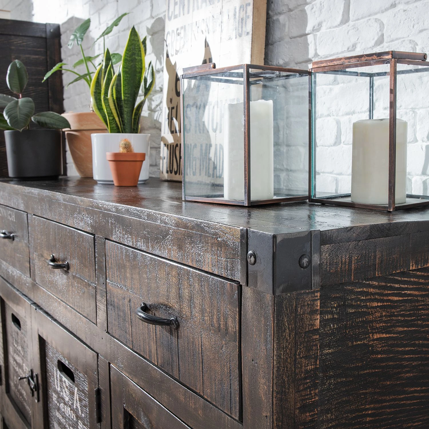 Ars manufacti Sideboard Keyport II - Mango massiv 13 Ars manufacti Sideboard Keyport II - Mango massiv – Bild 13