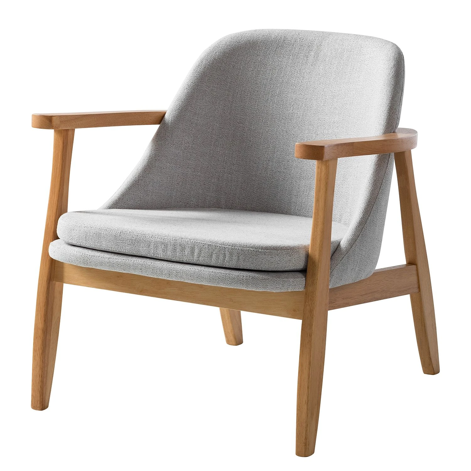 Mørteens Sessel Londo - Webstoff - Lichtgrau 1 Mørteens Sessel Londo - Webstoff - Lichtgrau