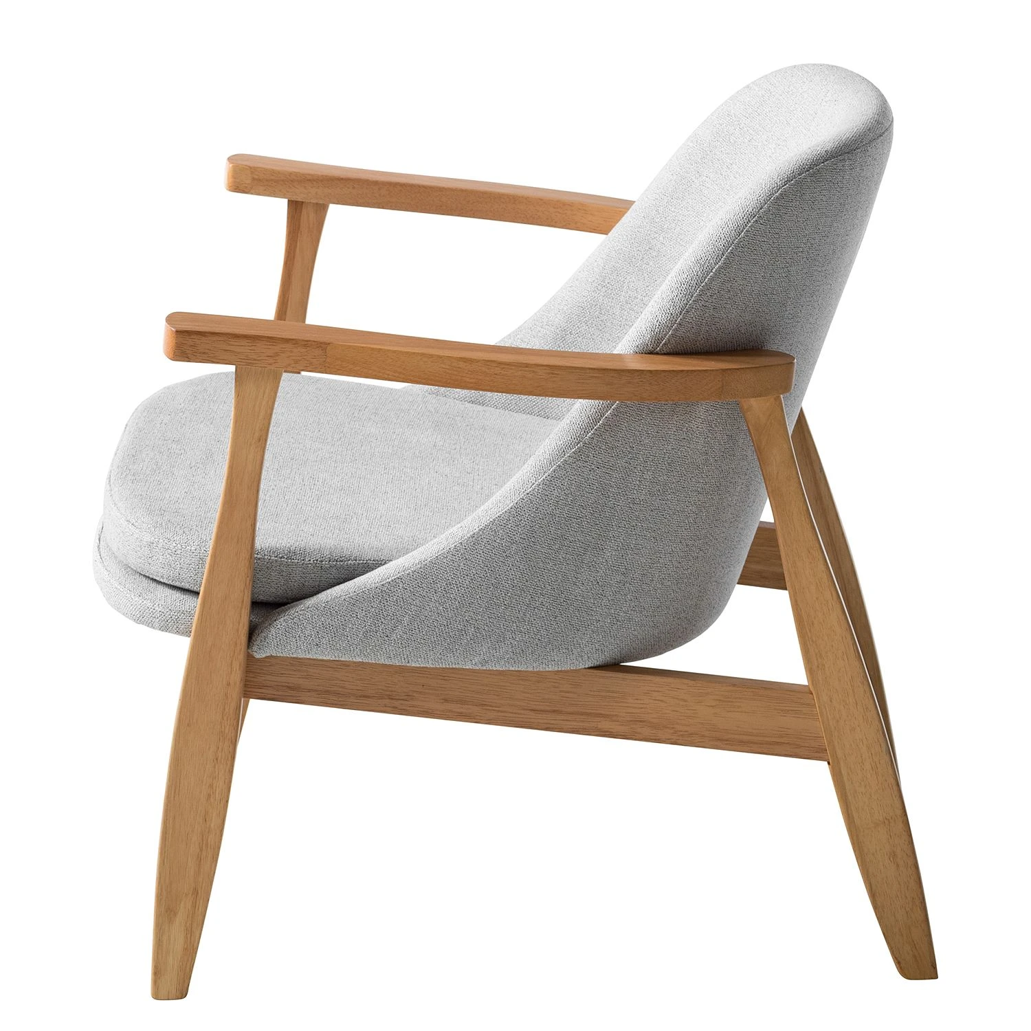 Mørteens Sessel Londo - Webstoff - Lichtgrau 5 Mørteens Sessel Londo - Webstoff - Lichtgrau – Bild 5