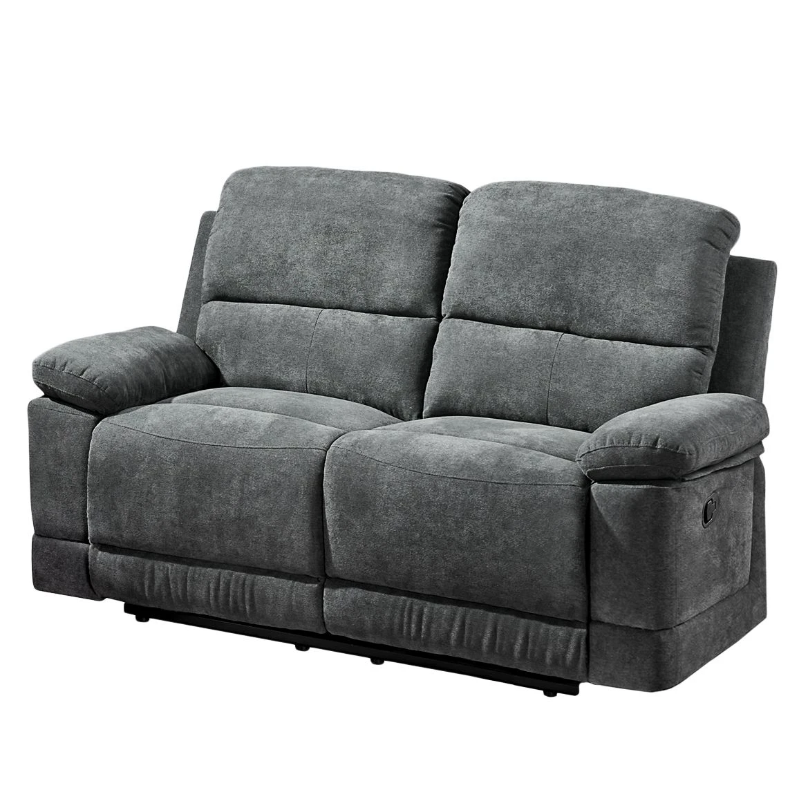 Modoform Sofa Leticia (2-Sitzer) - Mikrofaser - Grau 1 Modoform Sofa Leticia (2-Sitzer) - Mikrofaser - Grau