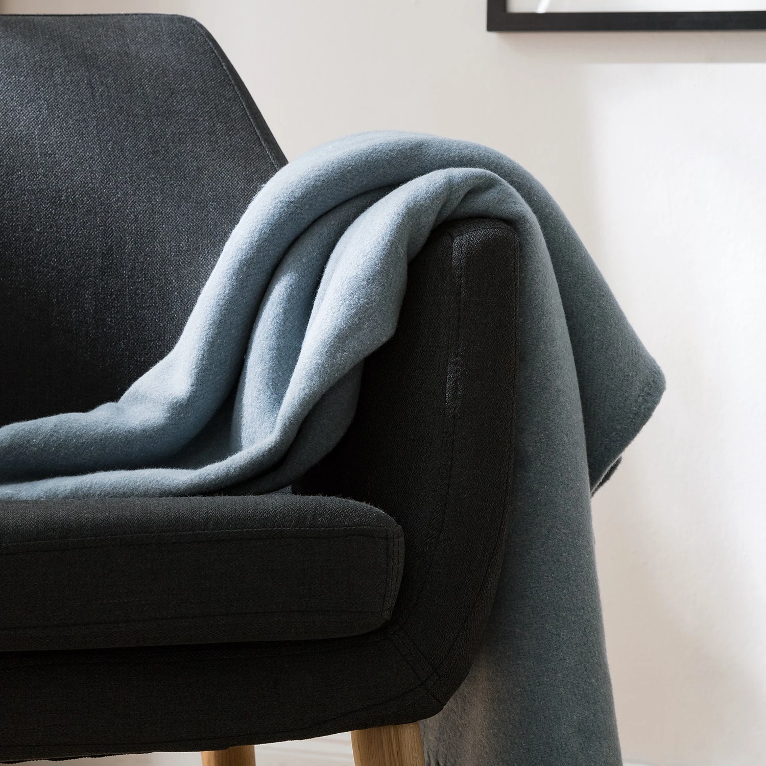 Mørteens Sessel Nicholas - Webstoff - Anthrazit 9 Mørteens Sessel Nicholas - Webstoff - Anthrazit – Bild 9