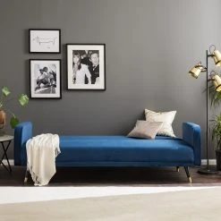 Jack & Alice Schlafsofa Daru I - Samt - Dunkelblau 22 Jack & Alice Schlafsofa Daru I - Samt - Dunkelblau -Wohnzimmermöbel boutique en ligne 1000126913 200514 12274500002 MOOD DETAILS P000000001000126913 mood