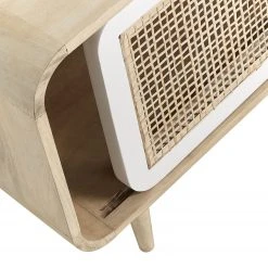 Norrwood TV-Lowboard Gunnebo - Mango massiv - Mango / Weiß -Wohnzimmermöbel boutique en ligne 1000127323 180810 15411917 GALLERYIMAGES P000000001000127323