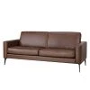 Ars manufacti Sofa Crove (3-Sitzer) - Kunstleder - Braun