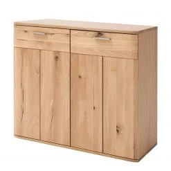 Naturoo Kommode Kvilla II - Balkaneiche Bianco teilmassiv - Balkaneiche Bianco / Eiche Bianko