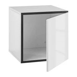 Now! by hülsta Hänge-Designbox hülsta now to go II - Lack Reinweiß / Schneeweiß - 39 x 38 cm -Wohnzimmermöbel boutique en ligne 1000127817 180913 14040624 GALLERYIMAGES P000000001000127817