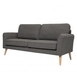 Mørteens Sofa Larisa (2-Sitzer) - Webstoff - Dunkelgrau
