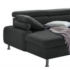 Loftscape Wohnlandschaft Rivas - Dunkelgrau - Longchair davorstehend links / Ottomane rechts - Mit Schlaffunktion -Wohnzimmermöbel boutique en ligne 1000128349 180809 143043324 GALLERYIMAGES P000000001000128349