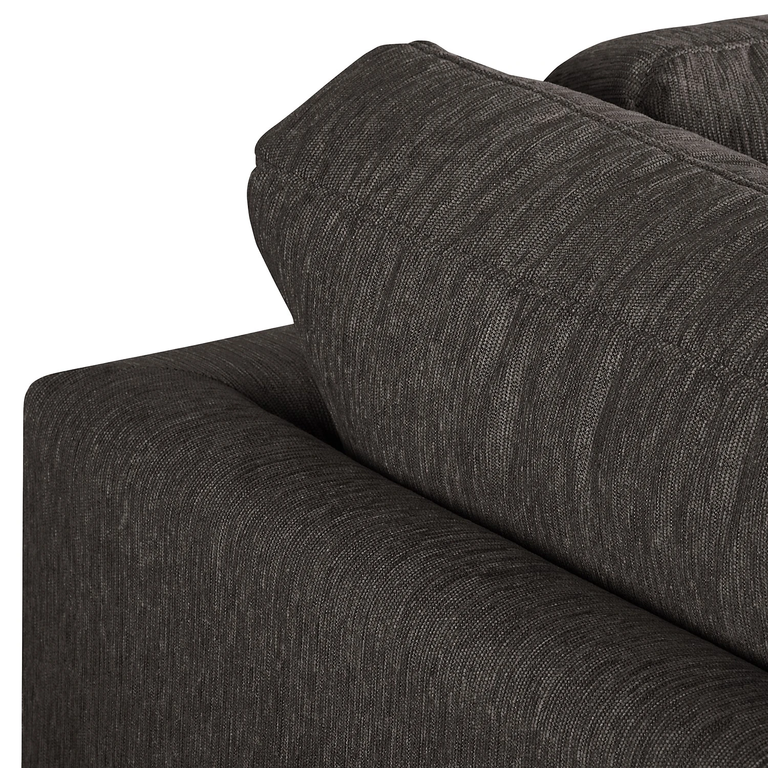 Wohnlandschaft Fiesta I - Strukturstoff - Dunkelgrau - Longchair davorstehend rechts / Ottomane links 10 Wohnlandschaft Fiesta I - Strukturstoff - Dunkelgrau - Longchair davorstehend rechts / Ottomane links – Bild 10