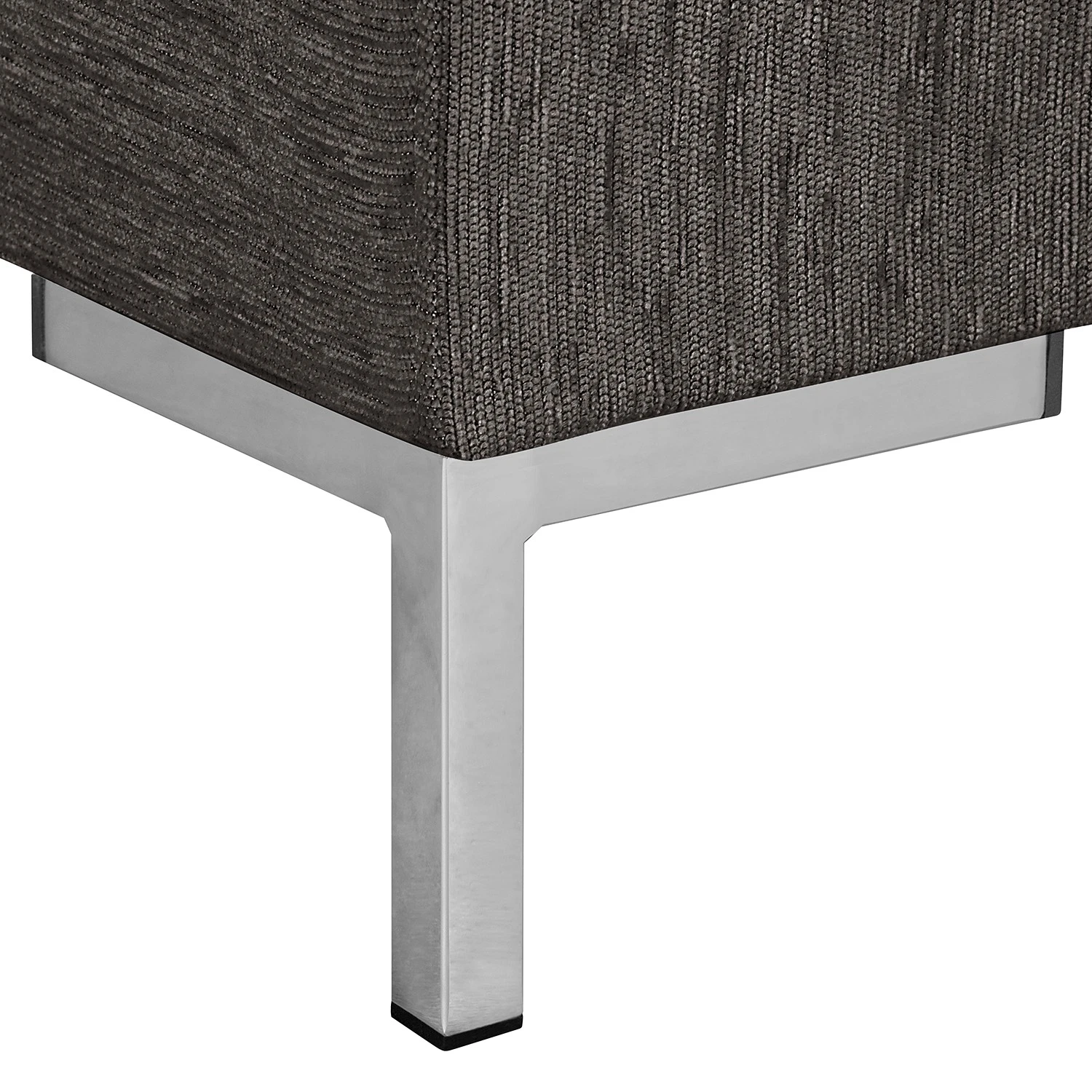 Wohnlandschaft Fiesta I - Strukturstoff - Dunkelgrau - Longchair davorstehend rechts / Ottomane links 14 Wohnlandschaft Fiesta I - Strukturstoff - Dunkelgrau - Longchair davorstehend rechts / Ottomane links – Bild 14