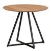 Mørteens Beistelltisch Tinki - Eiche / Schwarz
