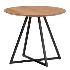 Mørteens Beistelltisch Tinki - Eiche / Schwarz