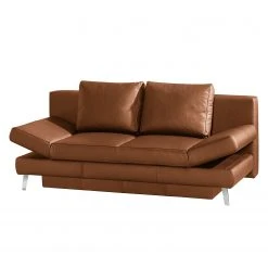 Loftscape Schlafsofa Salen II - Echtleder - Cognac - Chrom glänzend -Wohnzimmermöbel boutique en ligne 1000129058 180817 11583533 GALLERYIMAGES P000000001000129058