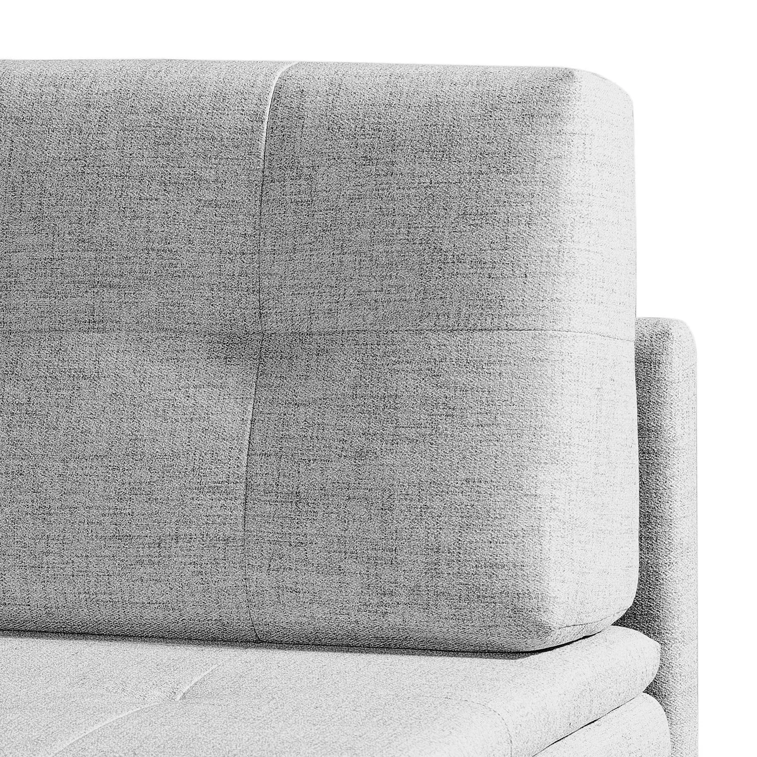 Fredriks Schlafsessel Cattai - Strukturstoff - Lichtgrau 4 Fredriks Schlafsessel Cattai - Strukturstoff - Lichtgrau – Bild 4
