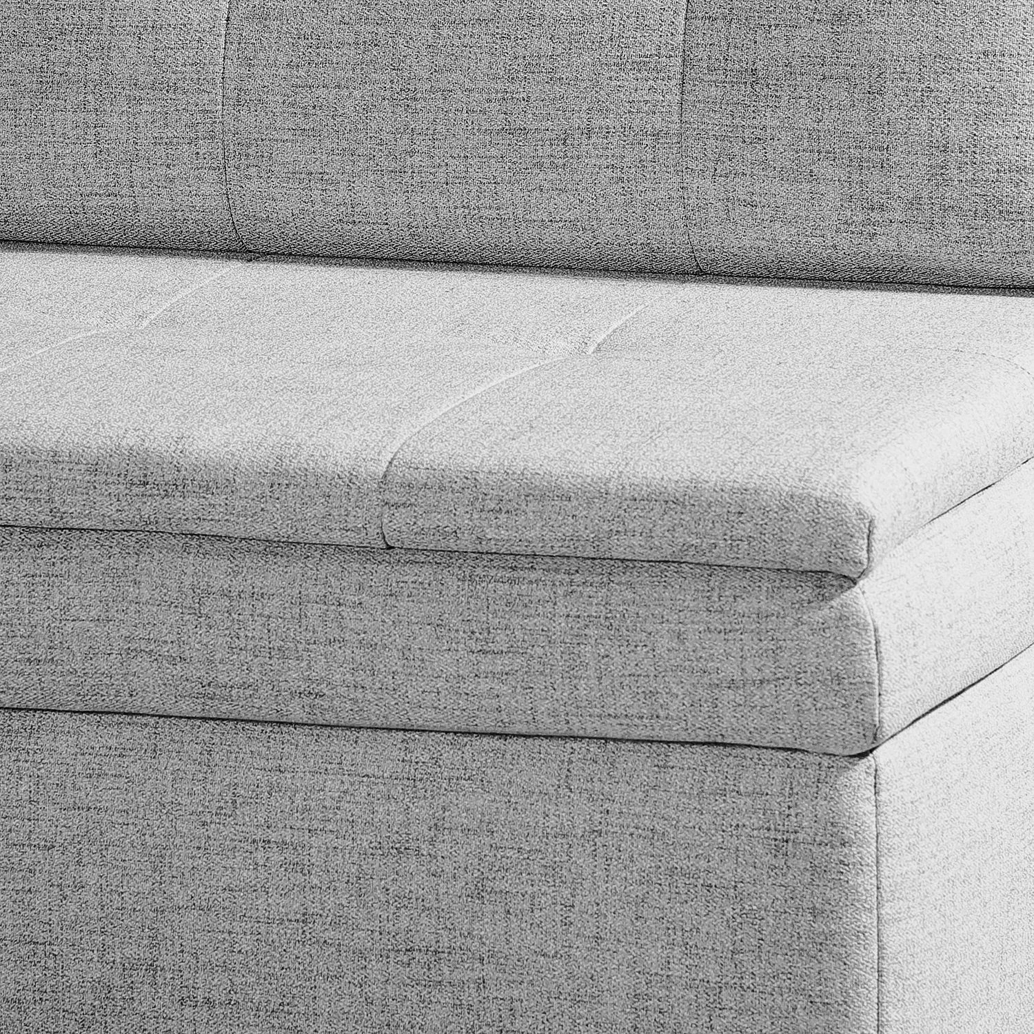 Fredriks Schlafsessel Cattai - Strukturstoff - Lichtgrau 5 Fredriks Schlafsessel Cattai - Strukturstoff - Lichtgrau – Bild 5