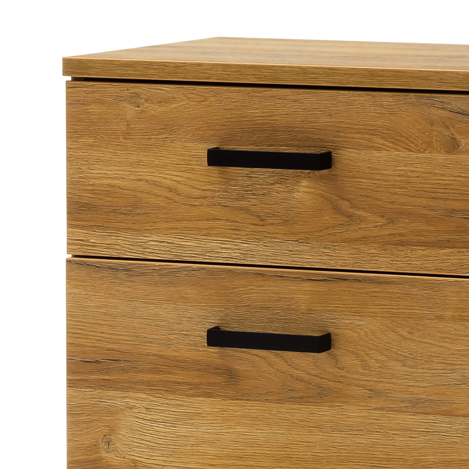 Red Living Kommode Krokby III - Eiche Grandson Dekor / Schwarz 5 Red Living Kommode Krokby III - Eiche Grandson Dekor / Schwarz – Bild 5