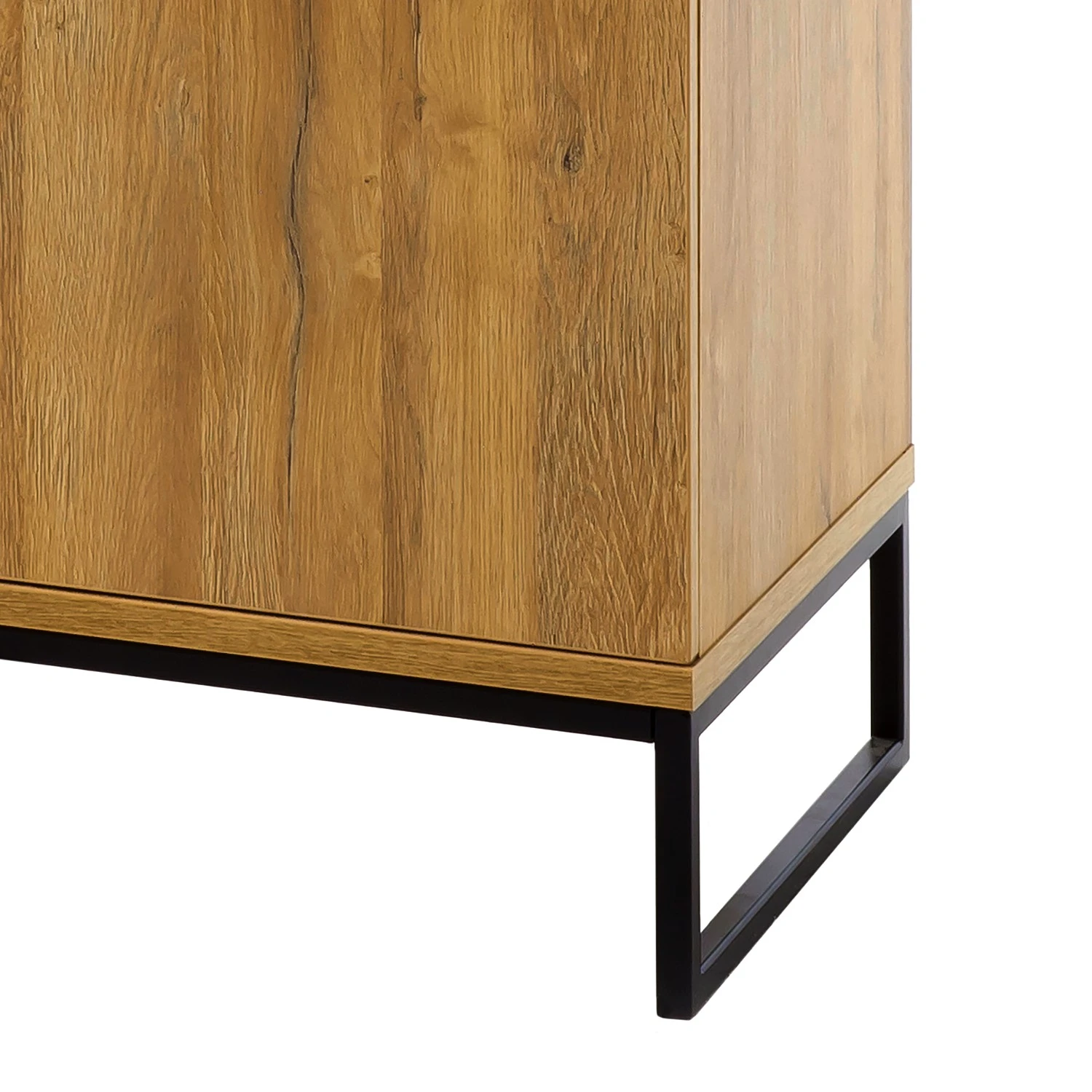 Red Living Kommode Krokby IV - Eiche Grandson Dekor / Schwarz 5 Red Living Kommode Krokby IV - Eiche Grandson Dekor / Schwarz – Bild 5