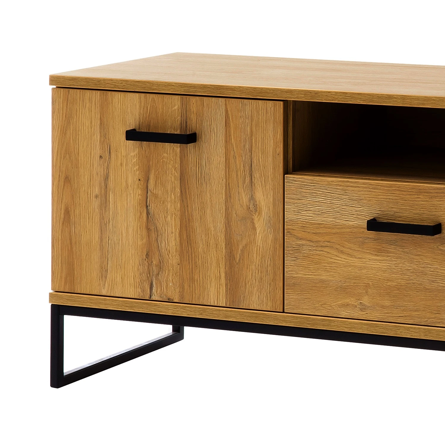 Red Living TV-Element Krokby - Eiche Grandson Dekor / Schwarz 5 Red Living TV-Element Krokby - Eiche Grandson Dekor / Schwarz – Bild 5