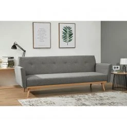 Mørteens Schlafsofa Posen - Filz - Filz Blix: Grau -Wohnzimmermöbel boutique en ligne 1000130403 190109 16071600025 MOOD GALLERYIMAGES P000000001000130403 mood