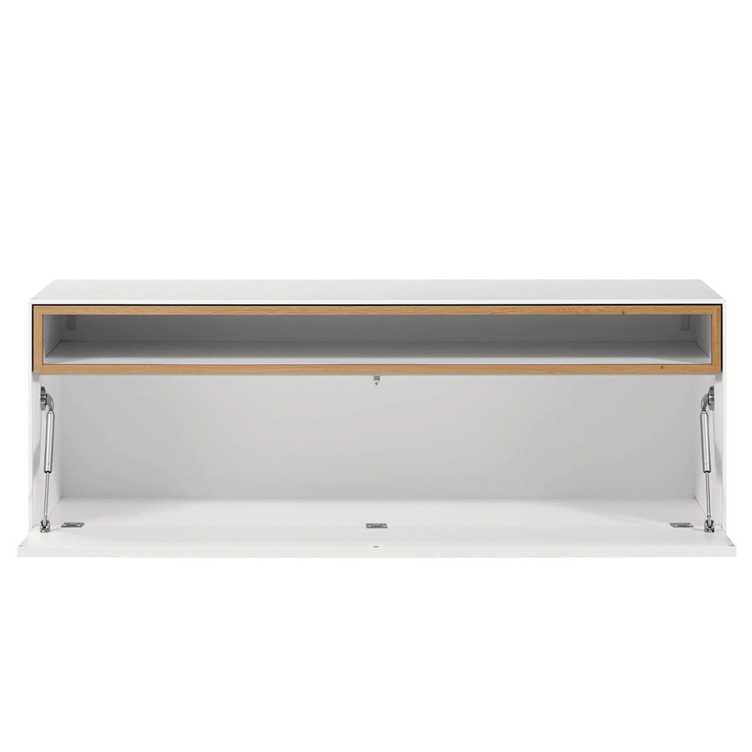 Now! by hülsta Wohnwand hülsta now easy II (4-teilig) - Lack Reinweiß / Natureiche 6 Now! by hülsta Wohnwand hülsta now easy II (4-teilig) - Lack Reinweiß / Natureiche – Bild 6