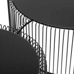 Kare Design Couchtisch Wire (2er-Set) - Glas / Stahl - Schwarz 15 Kare Design Couchtisch Wire (2er-Set) - Glas / Stahl - Schwarz -Wohnzimmermöbel boutique en ligne 1000132043 181017 11370742 GALLERYIMAGES P000000001000132043