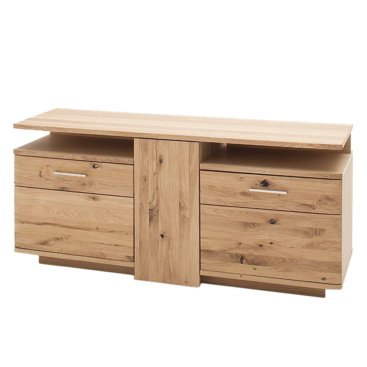 Naturoo TV-Lowboard Ristiina I - Eiche Bianco Dekor 3 Naturoo TV-Lowboard Ristiina I - Eiche Bianco Dekor – Bild 3