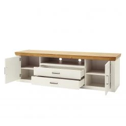 Ridgevalley TV-Lowboard Arez - Pinie Weiß / Eiche - Breite: 198 cm 8 Ridgevalley TV-Lowboard Arez - Pinie Weiß / Eiche - Breite: 198 cm -Wohnzimmermöbel boutique en ligne 1000133768 200811 14145301723 DETAILS P000000001000133768