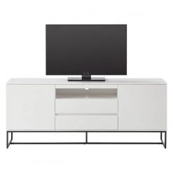 Fredriks TV-Lowboard Zaddy I - Weiß / Schwarz -Wohnzimmermöbel boutique en ligne 1000134688 190524 08011400008 GALLERYIMAGES P000000001000134688