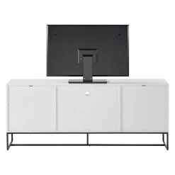 Fredriks TV-Lowboard Zaddy I - Weiß / Schwarz -Wohnzimmermöbel boutique en ligne 1000134688 190524 08011500010 GALLERYIMAGES P000000001000134688