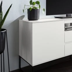 Fredriks TV-Lowboard Zaddy I - Weiß / Schwarz -Wohnzimmermöbel boutique en ligne 1000134688 210426 15152200005 DETAILS P000000001000134688