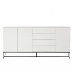 Fredriks Sideboard Zaddy I - Weiß / Schwarz -Wohnzimmermöbel boutique en ligne 1000134689 190524 08011500015 GALLERYIMAGES P000000001000134689