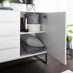 Fredriks Sideboard Zaddy II - Weiß -Wohnzimmermöbel boutique en ligne 1000134696 190723 16140800020 MOOD DETAILS P000000001000134696 mood