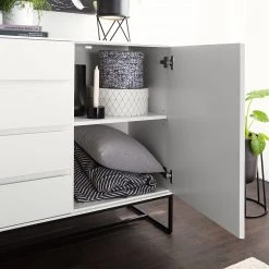 Fredriks Sideboard Zaddy II - Weiß -Wohnzimmermöbel boutique en ligne 1000134696 210426 15155200020 DETAILS P000000001000134696