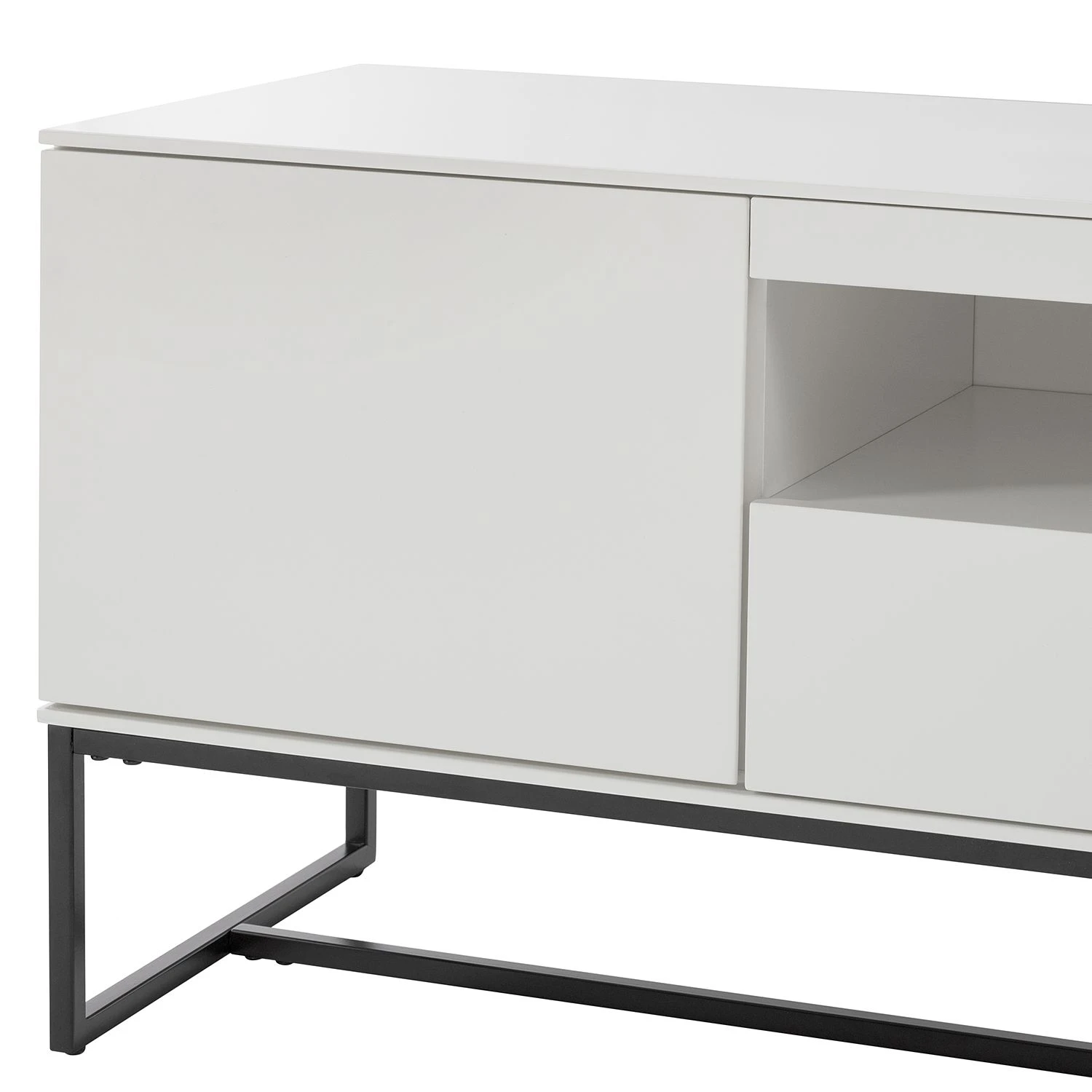 Fredriks TV-Lowboard Zaddy II - Weiß 10 Fredriks TV-Lowboard Zaddy II - Weiß – Bild 10