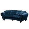 Jack & Alice Bigsofa Sells - Samt - Marineblau